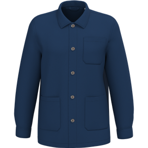 Eco-Friendly Men's Washed Effect Work Jacket, miniatyr 4